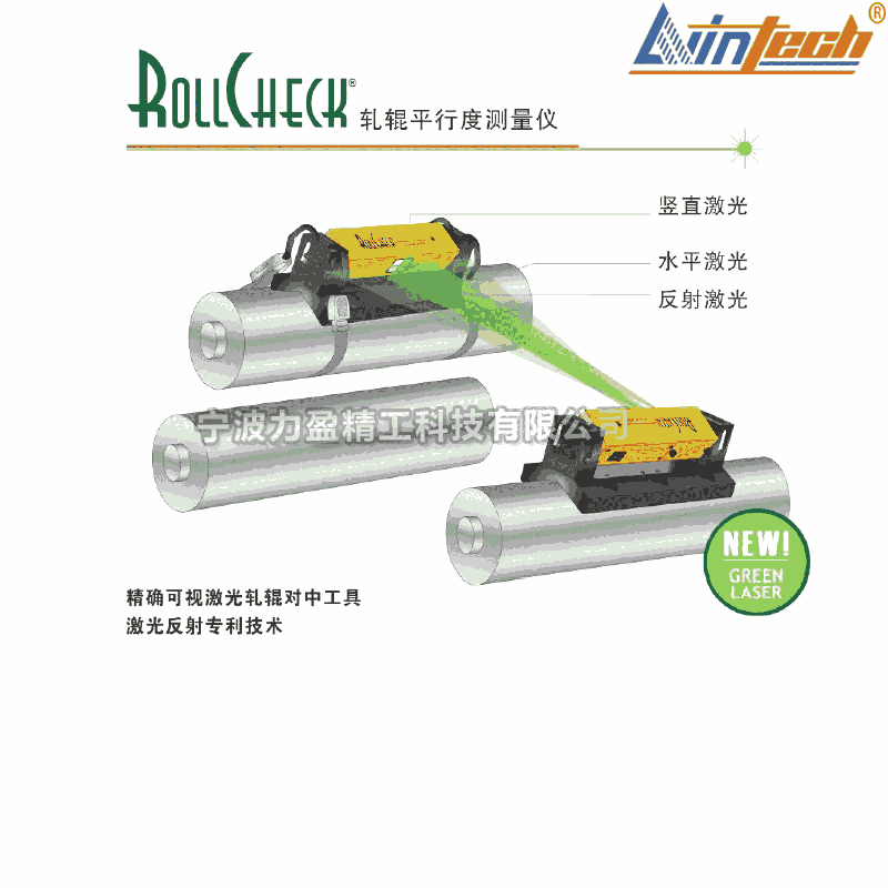 ROLL CHECK美國賽飛輥筒軋輥平行度測量儀